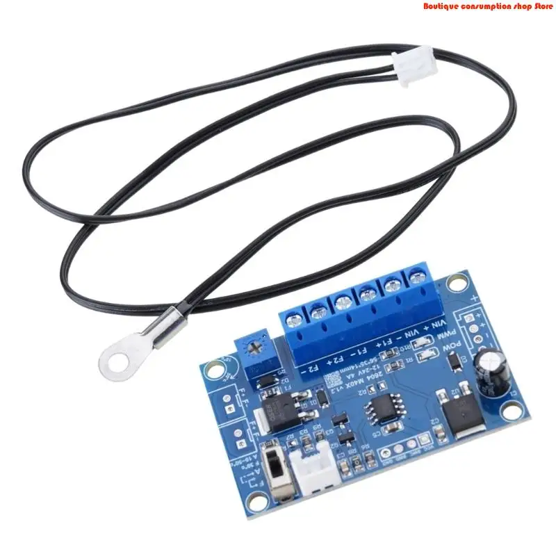 L9NA 12V 24V 4A Adjustable PWM Fan Speed Controller Automatic Case Fan Temperature Control with Sensory