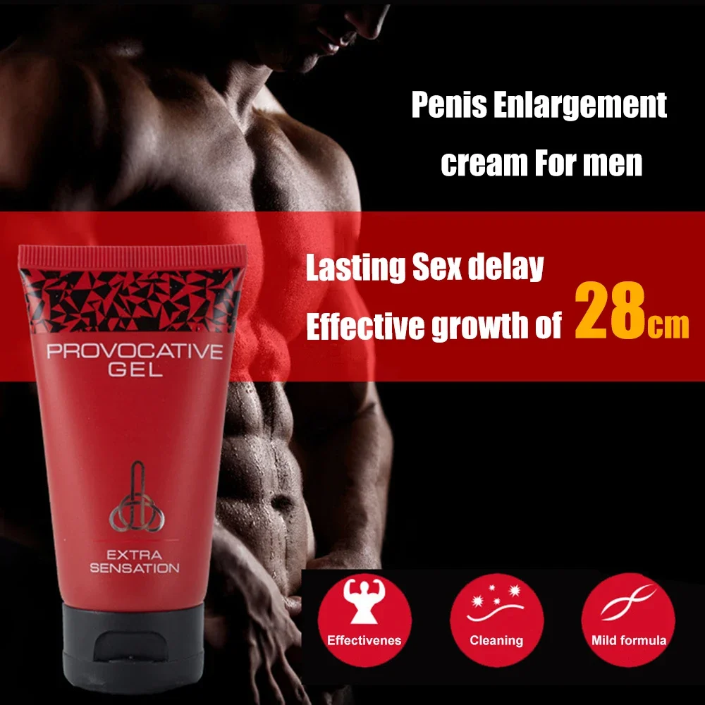 OUS AN-Gel d'agrandissement masculin Big Dick, crème média, produit d'érection, augmentation de la taille média