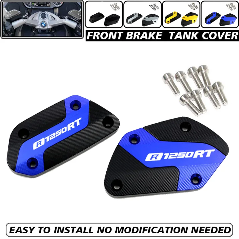 

R1250RT LOGO Motorcycle Front Brake Clutch Fluid Reservoir Cap Tank Cover Fit For R1250RT R 1250RT 1250RT Accessories