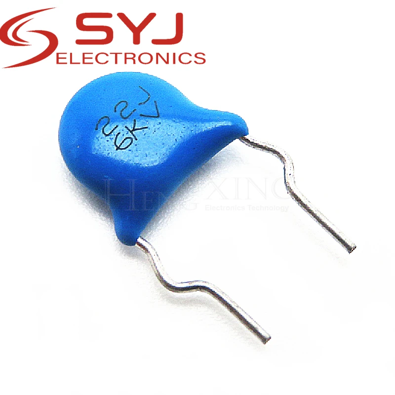 10piece 6KV22J 6KV22P new backlight high-voltage ceramic LCD TV high-voltage plate capacitor