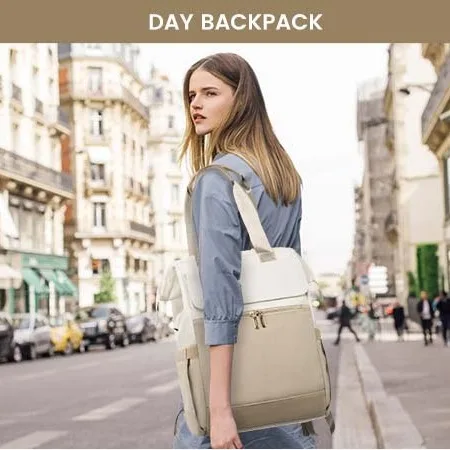 

New Simple Versatile Women's Travel Backpack Cream Color Large Capacity Laptop Bag Luggage mini backpack bags for women mochila