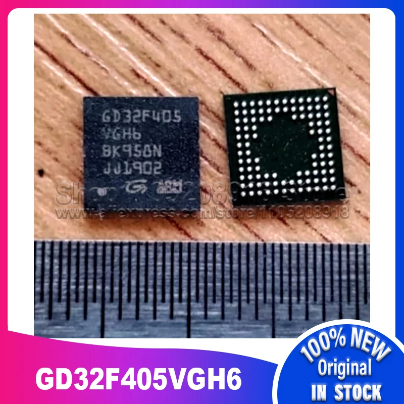 1 قطعة/الوحدة GD32F405VGH6 GD32F405 BGA100 100% العلامة التجارية الأصلية الجديدة