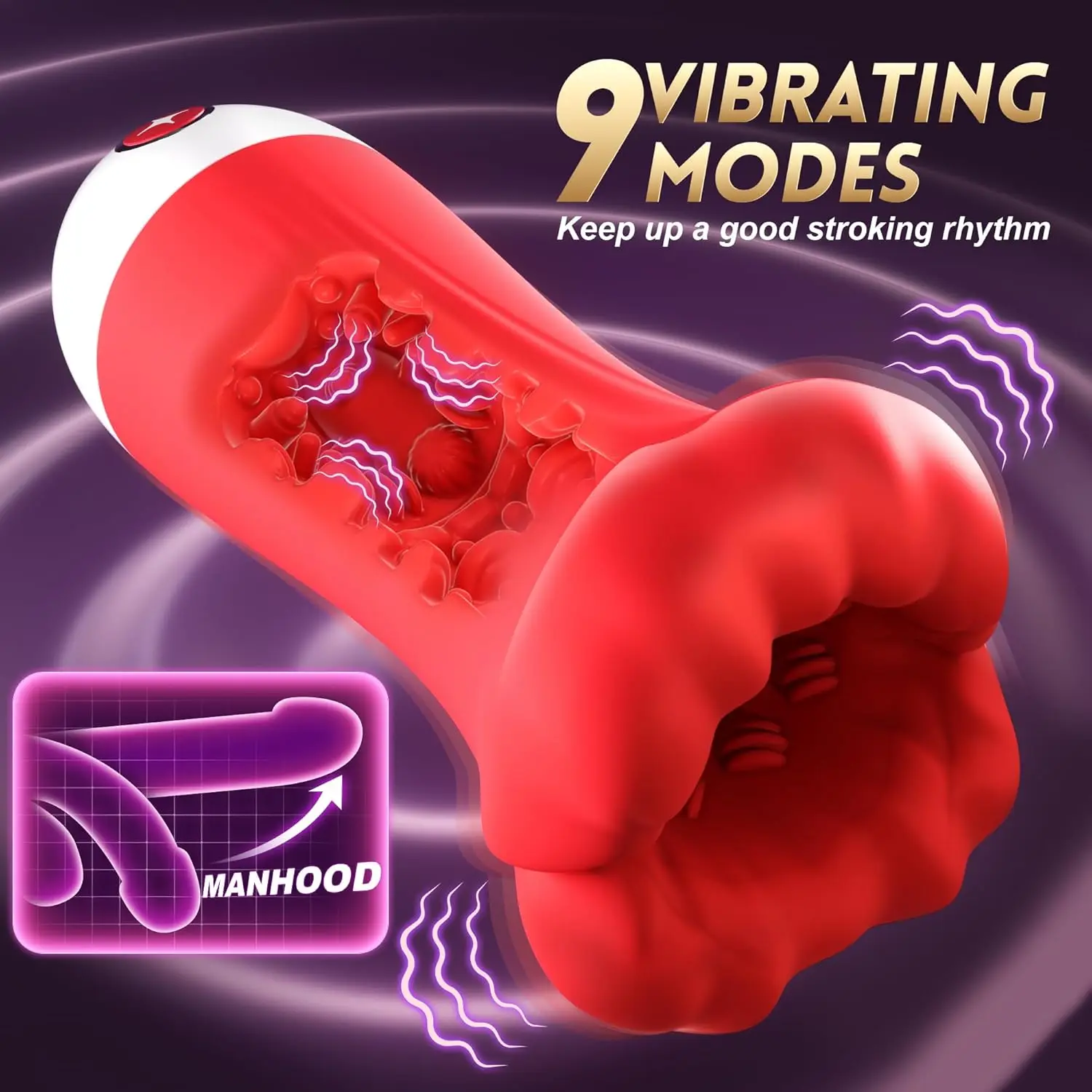APP Control Sucking Male Mastubator Blowjob Masturbation Penis Training Delay Endurance Glans Stimulation Oral Sex Toys for Men - Image 2