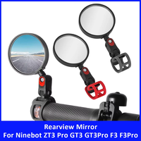 Electric Scooter Rear View Mirrors for Ninebot MAX G3 G2 G30 ZT3 Pro GT3 F3 E2 F2Pro F2Plus C2Pro E8 F40 P100 Rearview Mirror