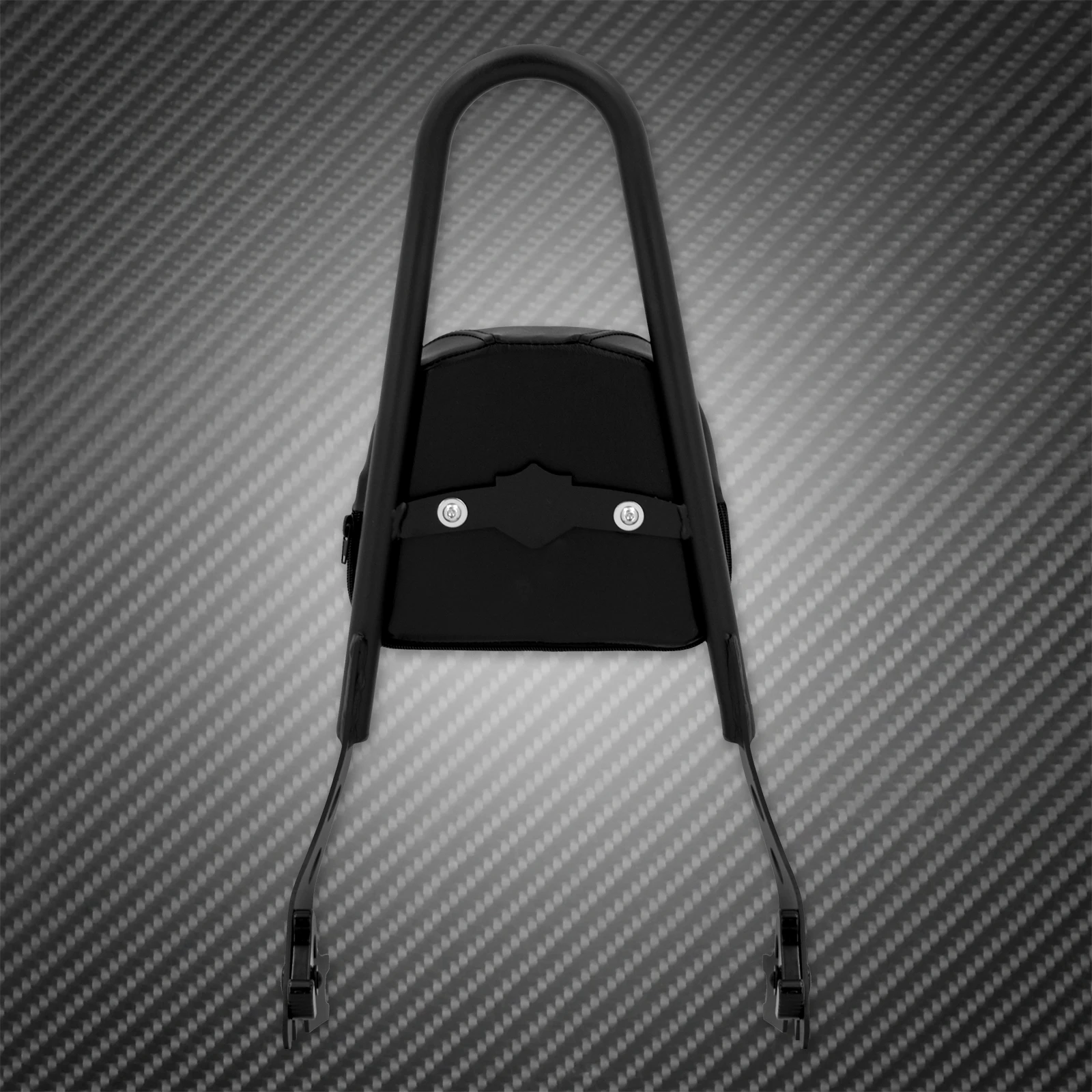 Motorcycle Detachable Sissy Bar Passenger Backrest Black For Harley Sportster XL 883 1200 72 48 Iron Roadster Custom 2004-2023