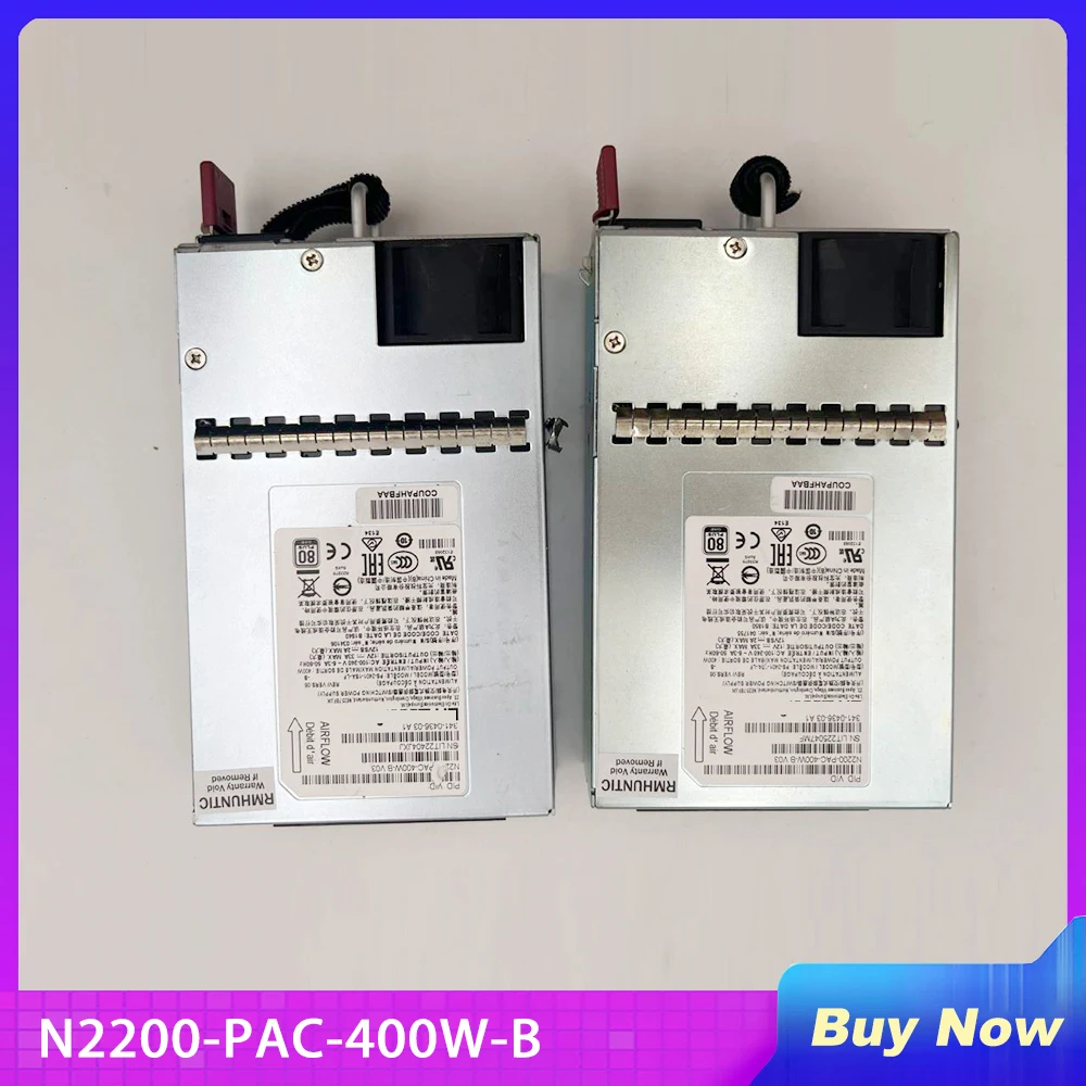 1PCS 400W For CISCO Power Supply Used On N3K N2K Series Switches PS-2421-2-LF N2200-PAC-400W-B