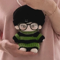 Fashion Green Sweater Cute Handsome Autumn Winter Necklace Clothes Suit Cool Handsome 20cm Plush Doll No Attribute Outfit