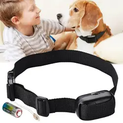 Electric Shock Anti Bark Dog E-Collar Fully Automatic Voice Controlled Electric Shock Stop Barking Training Collar Pet Products