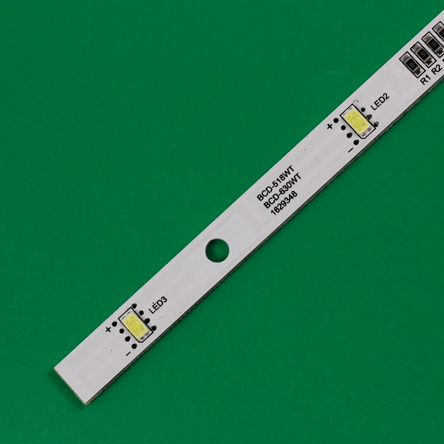 10 個冷凍庫冷蔵庫 LED ストリップライトバー RONGSHENG/HISENSE E349766 MDDZ-162A 1629348 DC12V 2W HCDM415LC BCD-630WT 用