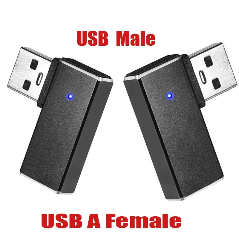 

Elbow USB HUB Left Right Elbow USB to USB Convert Adapter Data Cable Splitter Connect USB Disk Mouse Keyboard HDD Printer Extend