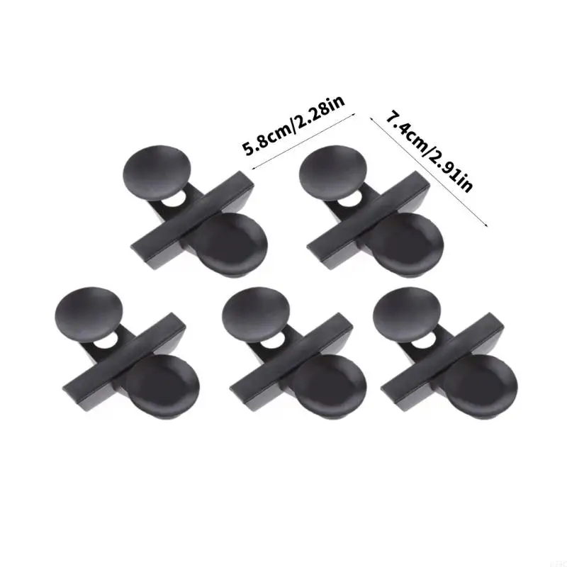 U75C 5pcs Аквариум -разделители клипы с присоски