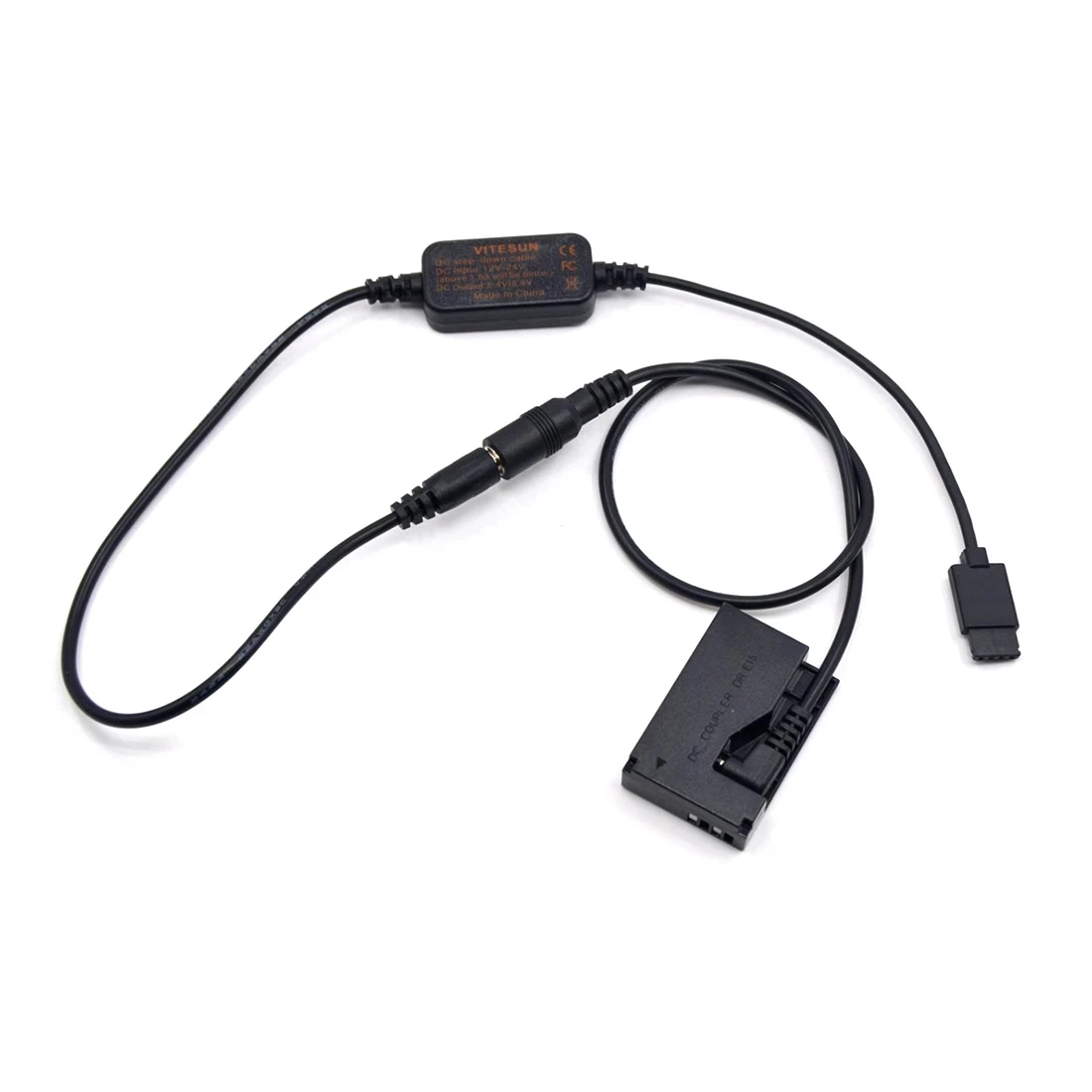 LP-E12 Dummy Battery DR-E15 DC Coupler DC Power Cable Adapter Supply for DJI Ronin-S for Canon EOS-100D Kiss X7 Rebel SL1 Camera
