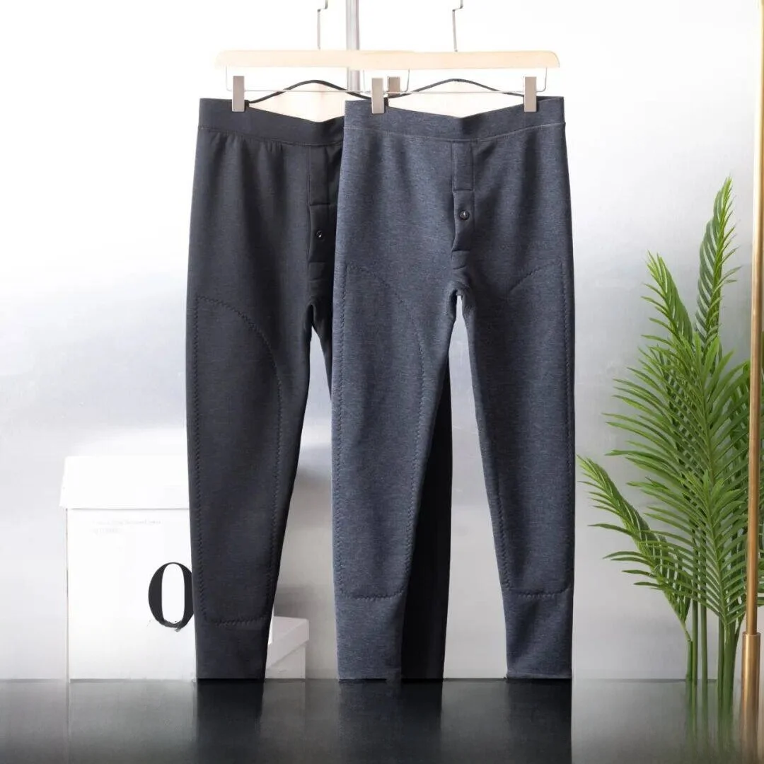 

Мужские зимние термоштаны с флисовой подкладкой, защита от холода, с защитой коленей и поясницы, комфортные, дышащие, влагоотводящие