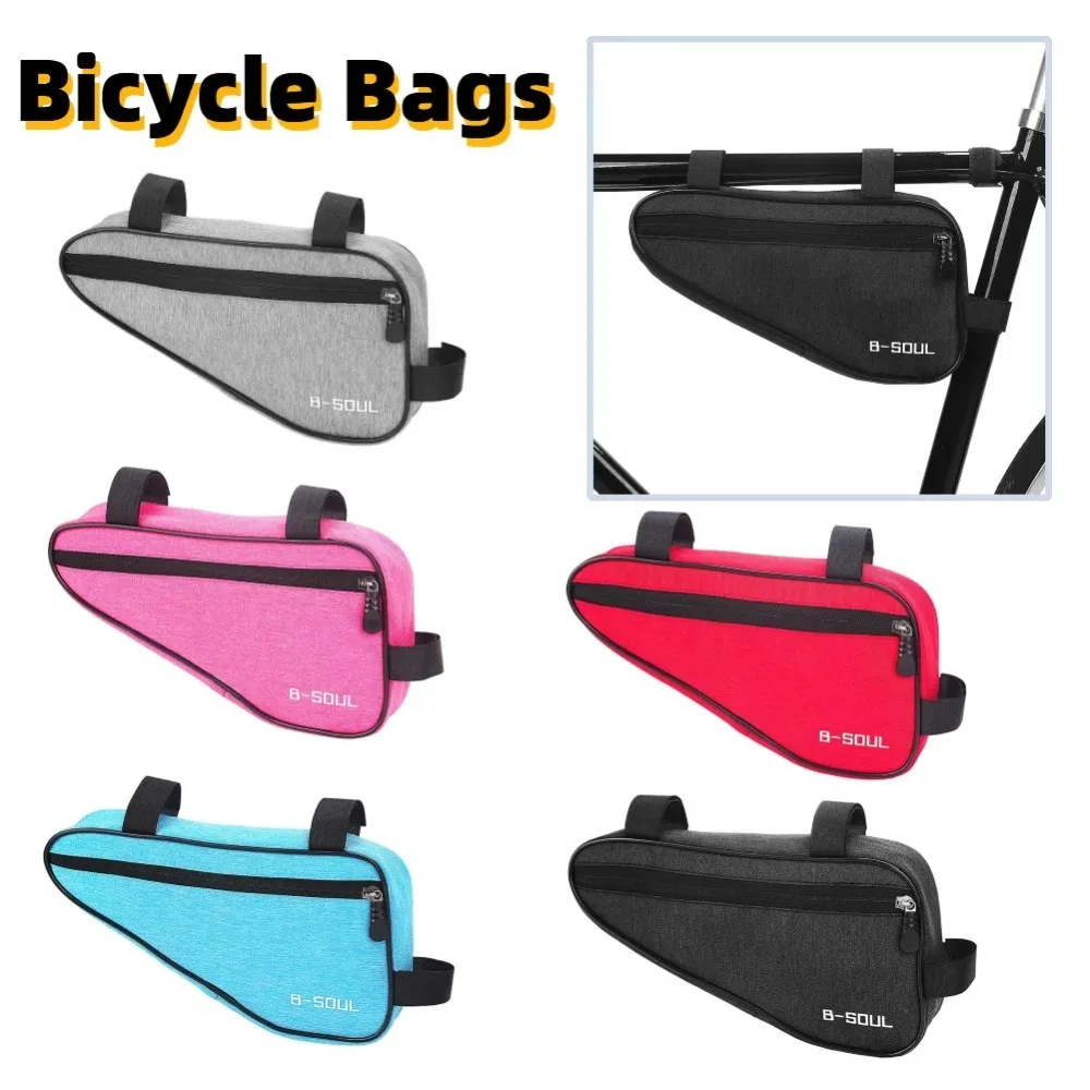 المحمولة مثلث MTB إطار أكياس الطريق السرج حقيبة مثلث الحقيبة المحمولة الإطار العلوي أنبوب أكياس الدراجات أكياس دراجة حقيبة التخزين