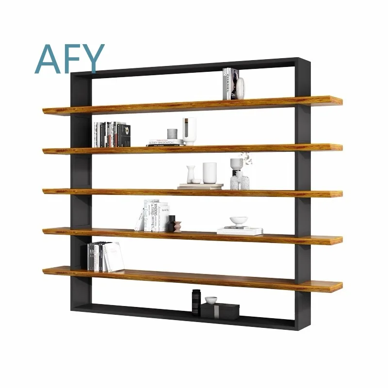 Simple Solid Wood Bookshelf for Kids for Elementary School Students for Children Living Room Floor Standing Shelf Tea Room