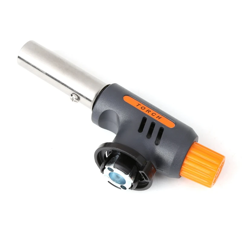 Portable Camping Welding Gas Torch Flame Gun Flamethrower Butane for Burner Wind Drop Shipping