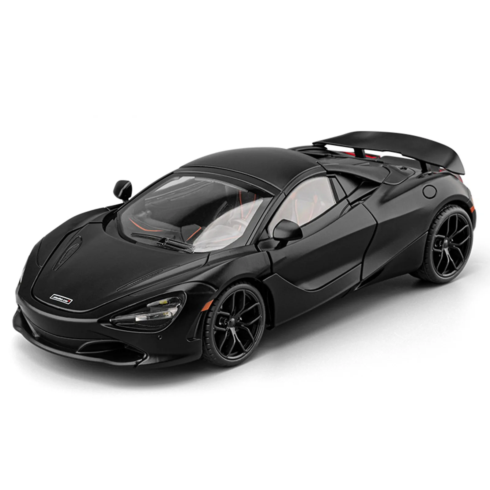 

1: 18 Simulation McLaren 720S Alloy Sports Car Exquisite Home Furnishing Large Ornament Lighting Power Toy