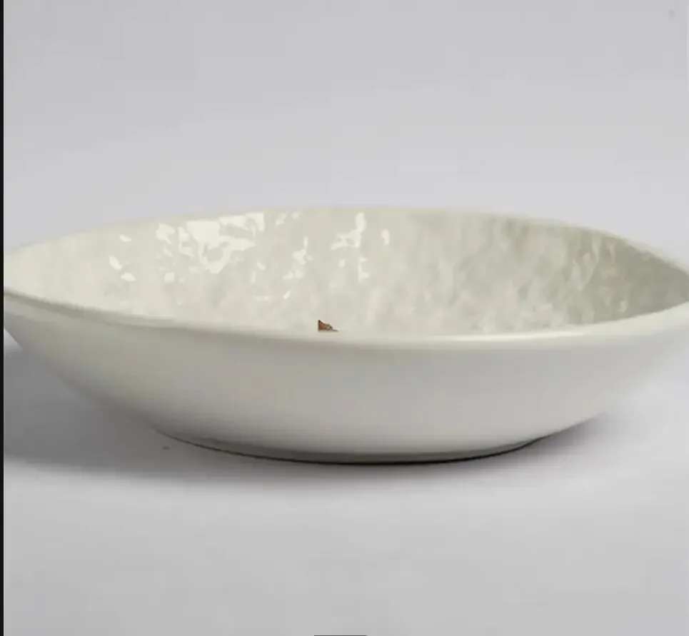 

Solid Color Breakfast Salad Plate Creative Ceramic Dinner Plate Tableware Decoration Main Dish Plate Home Kitchen Steak Plate