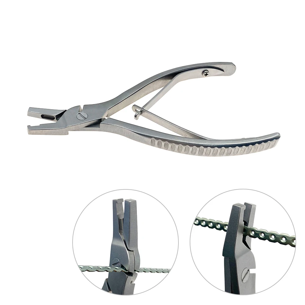 Orthopedic Surgical Instruments for Mini Plate Bending Forceps Bone Plate Bender Pliers Stainless Steel