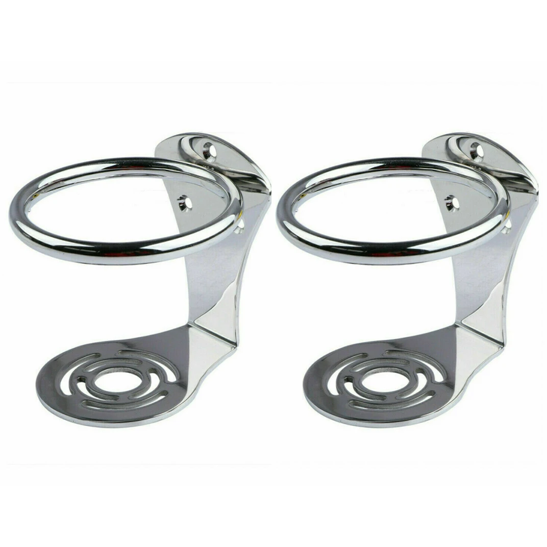 Edelstahl-Polier ring für Boot und Marine yacht, Getränke halter, hohe Qualität, 2St