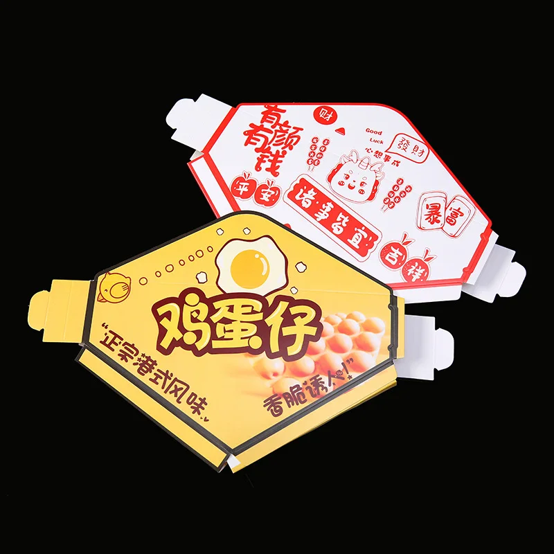 حسب الطلب. متوفر في المخزون صندوق تعبئة الوافل على طراز هونج Xiaohong New Book Variety King Baking Packing