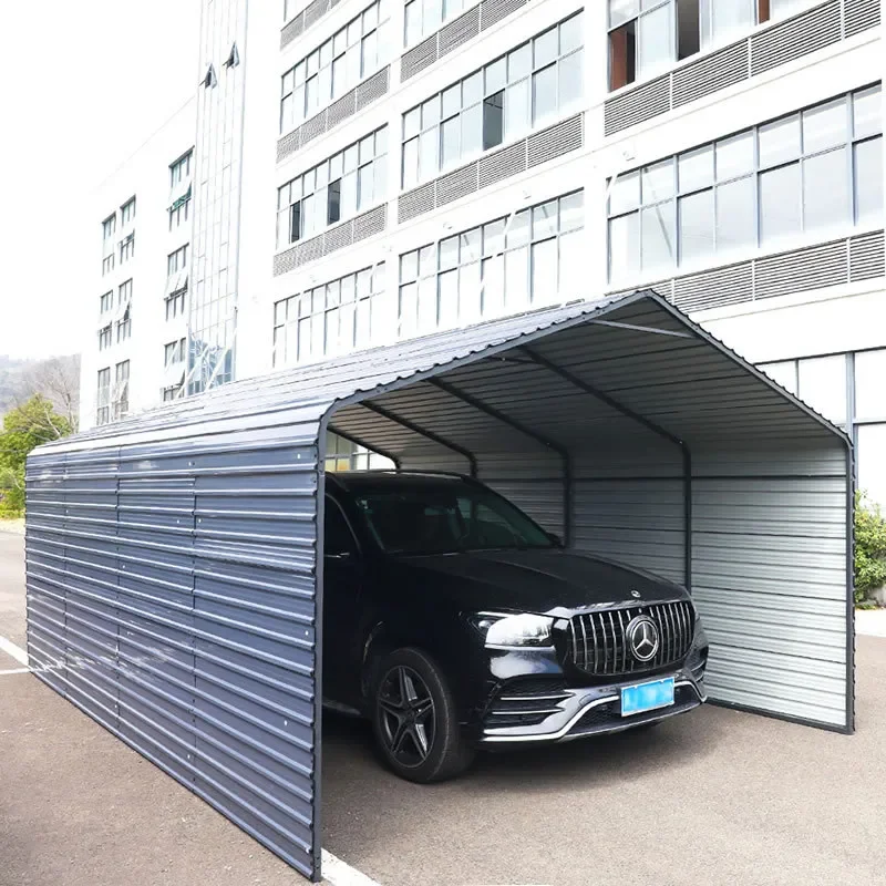 for Metal Carport Outdoor Canopy Villa Home Courtyard Mobile Parking Garage