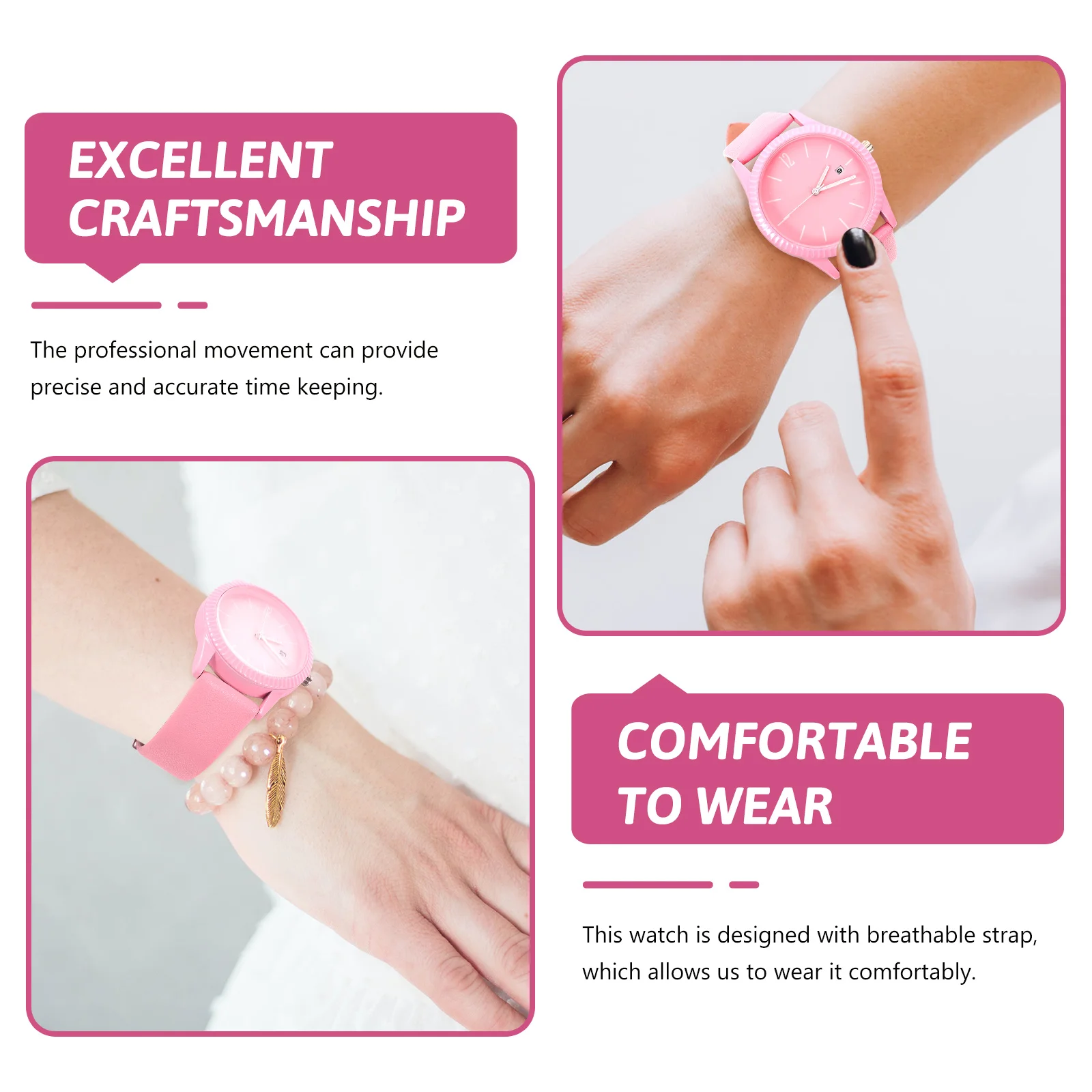 Quartz Watch Women Ornament for Delicate Wrist Luminous Decorative Stylish Fashion Adjustable