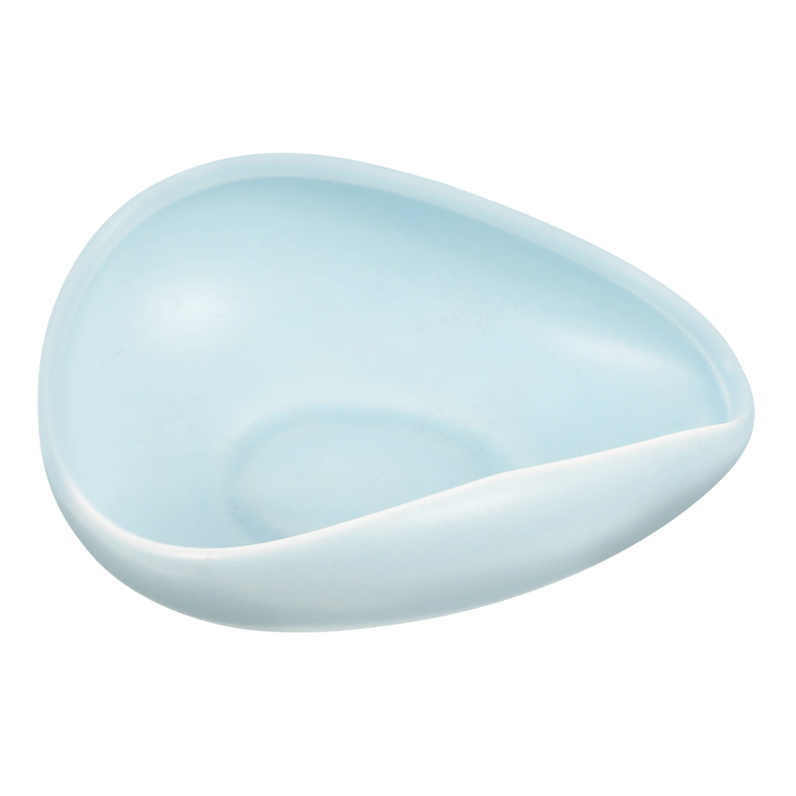

Ceramic Spoon Rest Blue Thickened Stable Kitchen Accessories Soup Spoon Holder Reusable Scoop Rest For Restaurants Hotels Daily