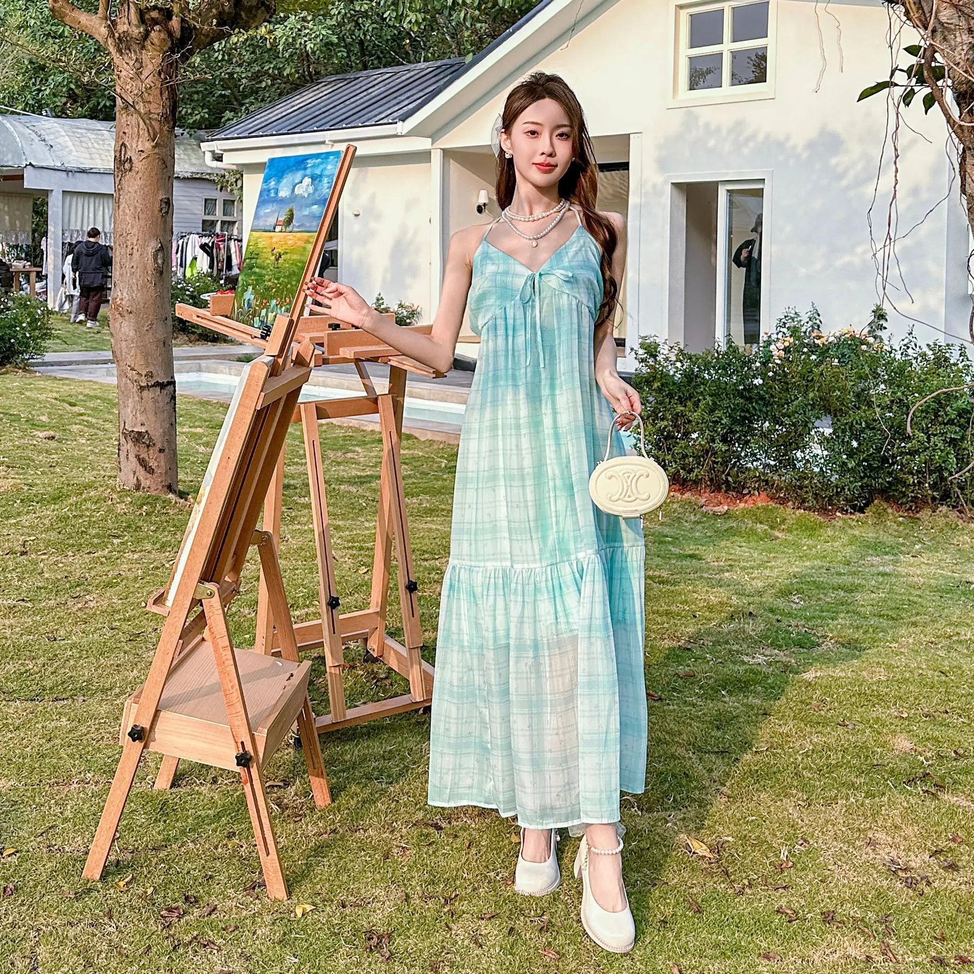 Sukienki Bez Rękawów Damskie Quinceanera Czarne Zimowe Dzianiny Golf Szydełkowe Włóczka Wyszczuplające Podszewkowe Bezszwowe Linia H Miejskie Dojazdy Do Pracy Pikantne