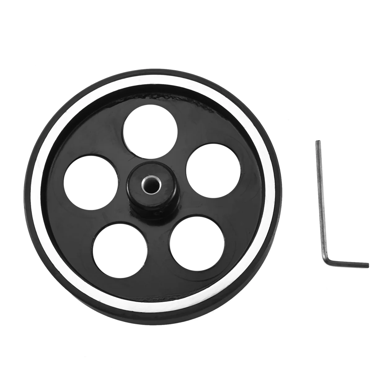 Encoder Industrial Aluminium karet pengukur Encoder Meter roda untuk Encoder industri