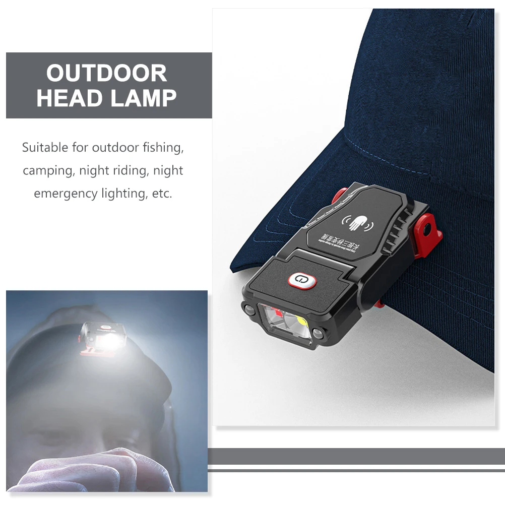LED Hat Light Professional Waterproof Design for Outdoor Activities Night Riding Emergency Situations Reliable Performance