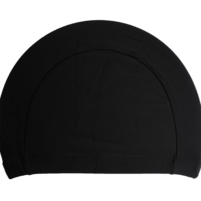 Gorros de baño ultradelgados para hombres y mujeres, gorros de natación cómodos de tamaño libre, protección para los oídos de nailon elástico, gorro de natación de pelo largo