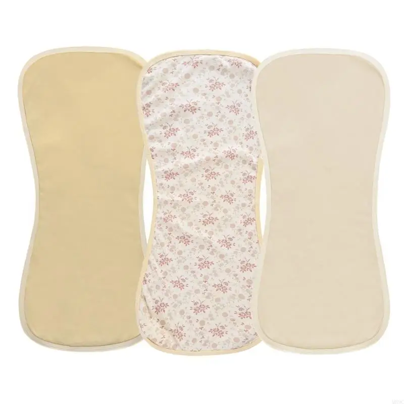 

3Pcs/Set Multifunctional Burping Cloth 57x26cm Breathable Teething Bib Comfortable Saliva Towels for 0-18 Months Baby Products