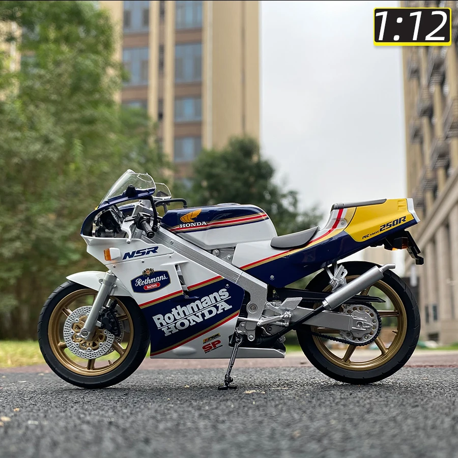 AOSHIMA 1:12 scale new 1988 Honda NSR 250R SP R4 Rothmans MC18 motorcycle model static display festive gift collection