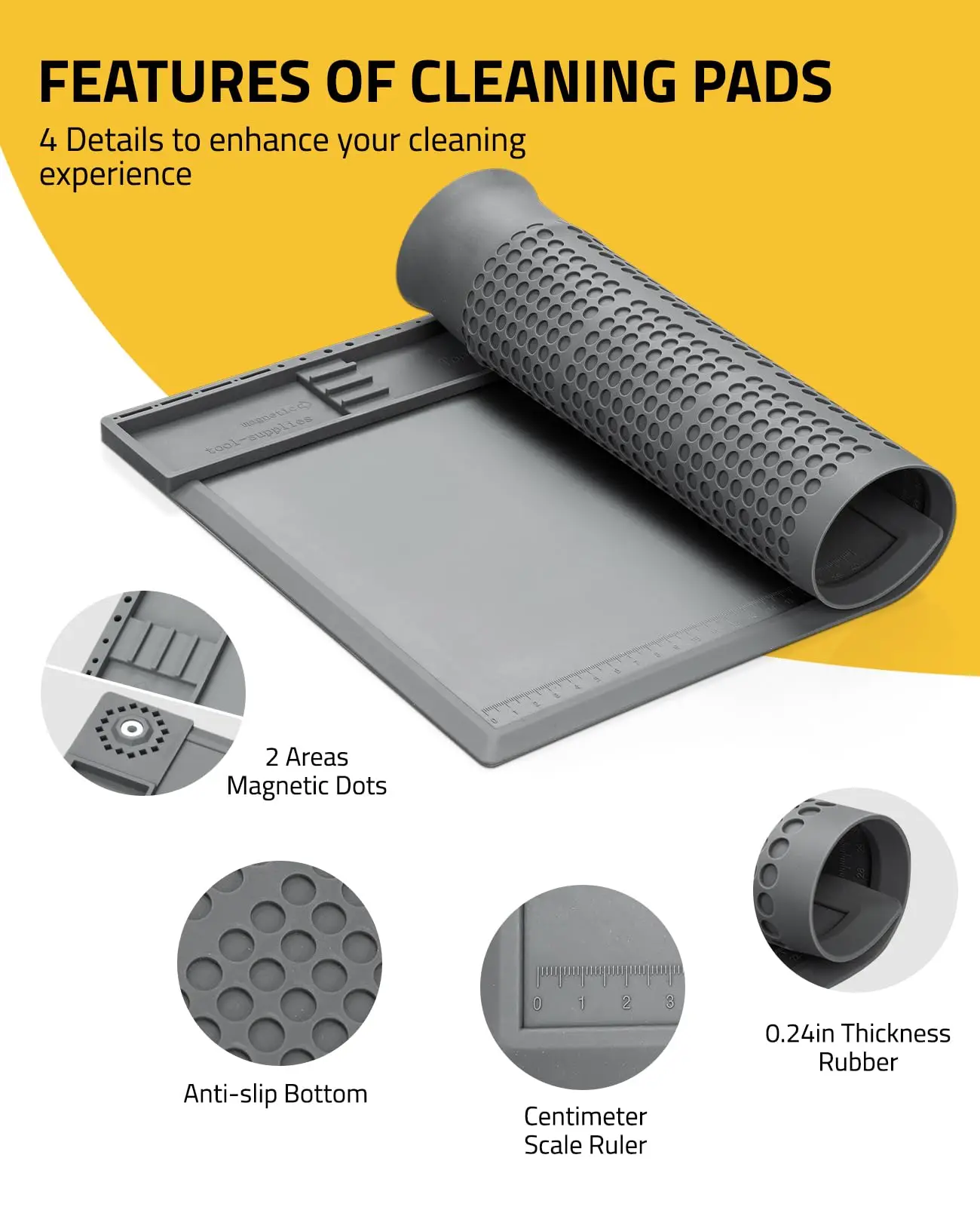 CVLIFE Pistolenreinigungsset mit Bürsten, Picks, Tupfer, Patches, Ölflasche für 9 mm,.223/5,56 mm,.38.357 12GA