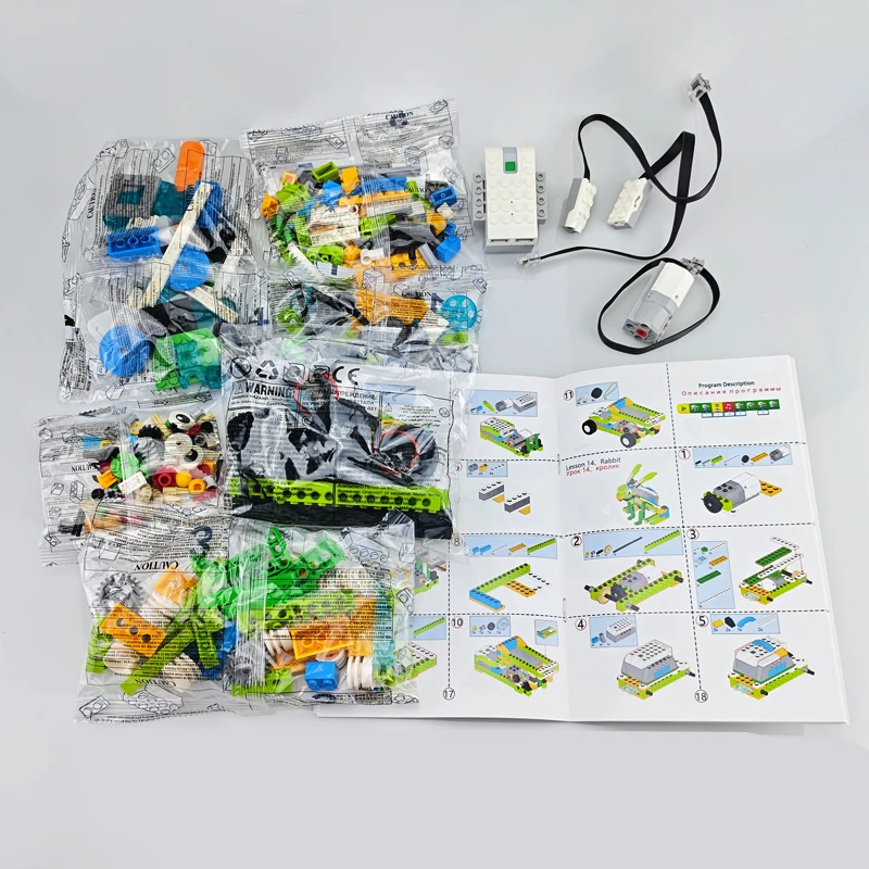 NEW WeDo 2.0 Core Bricks Parts for STEM 2.0 Spare Robotics Parts School Educational DIY Technical Building Blocks Kids Toy Gift