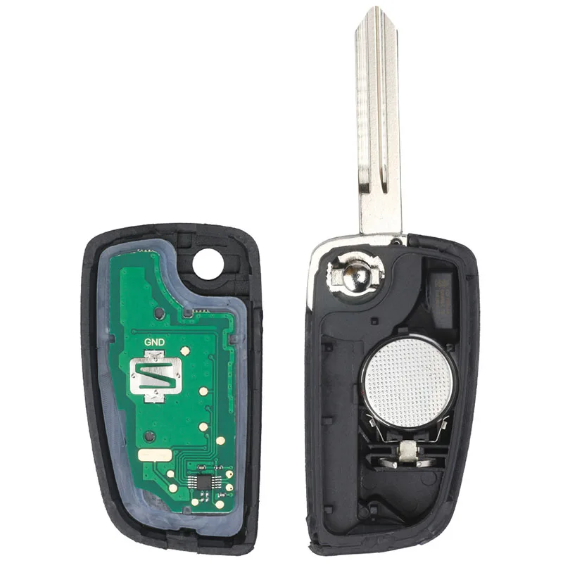 KEYECU-mando a distancia para coche, llave con Chip ID46 de 315MHz, compatible con Nissan, Versa, Xterra, Infiniti, FX35, FX45, KBRASTU15,