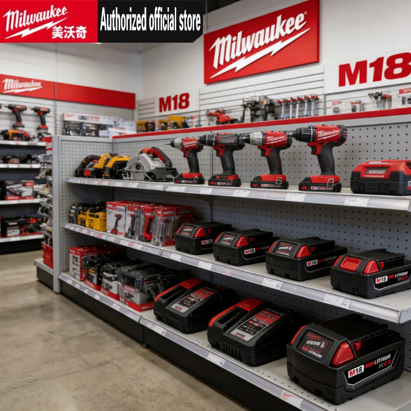 

100% original Milwaukee M18 XC 18V 8.0Ah, for Milwaukee tool Rechargeable battery 18V 48-11-2830 0730-20 21700 cell M18 battery