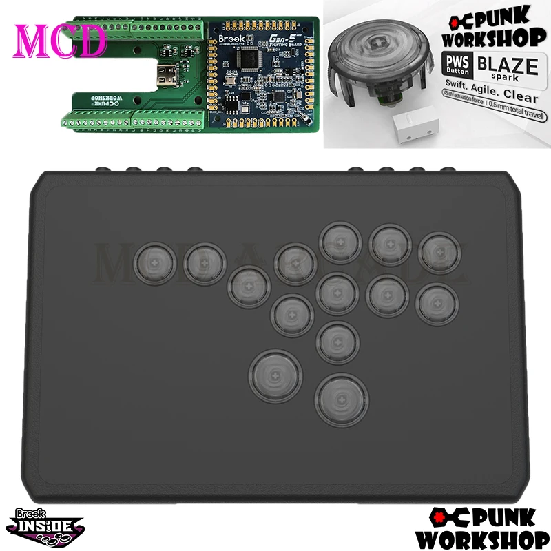 Punk Workshop R14 レバーレス アーケード ファイティング