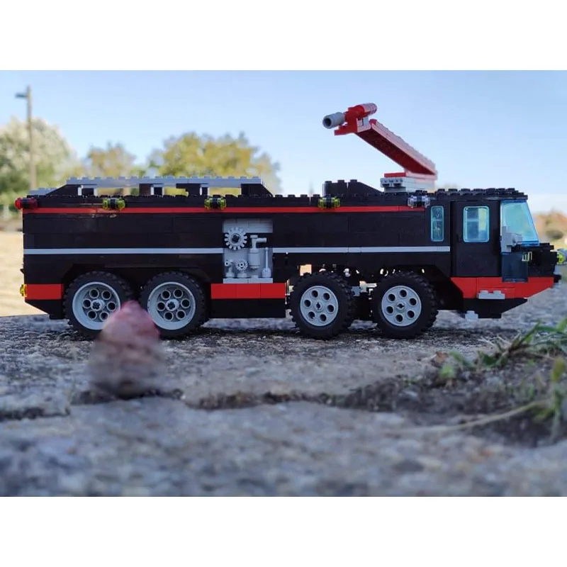 

MOC-45154 City Airport Emergency Rescue Truck Building Block Model 774 Pieces Boys Children's Birthday Christmas Toy Gift
