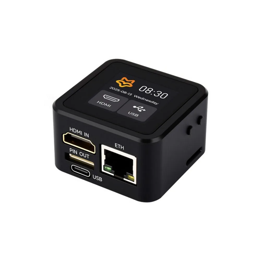 أداة إدارة عن بعد Luckfox PicoKVM خفيفة الوزن IP KVM تدعم إدخال فيديو HDMI 1920 * 1080 @ 60 إطارًا في الثانية وإخراج إشارة HID لـ #1