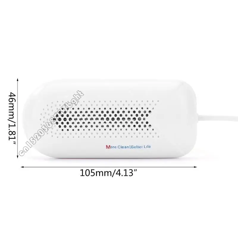 Small Capsule Shape Fruit Vegetable Washing Machine Portable Fruit Food Purifier Household Food Cleaner Machine 4XFB