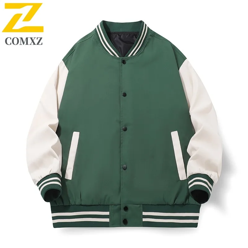 

Premium Baseball Jacket Men Autumn Fashion Climbing Versatile Windproof Coat Casual Camping Lightweight New Mens Autumn Clothing
