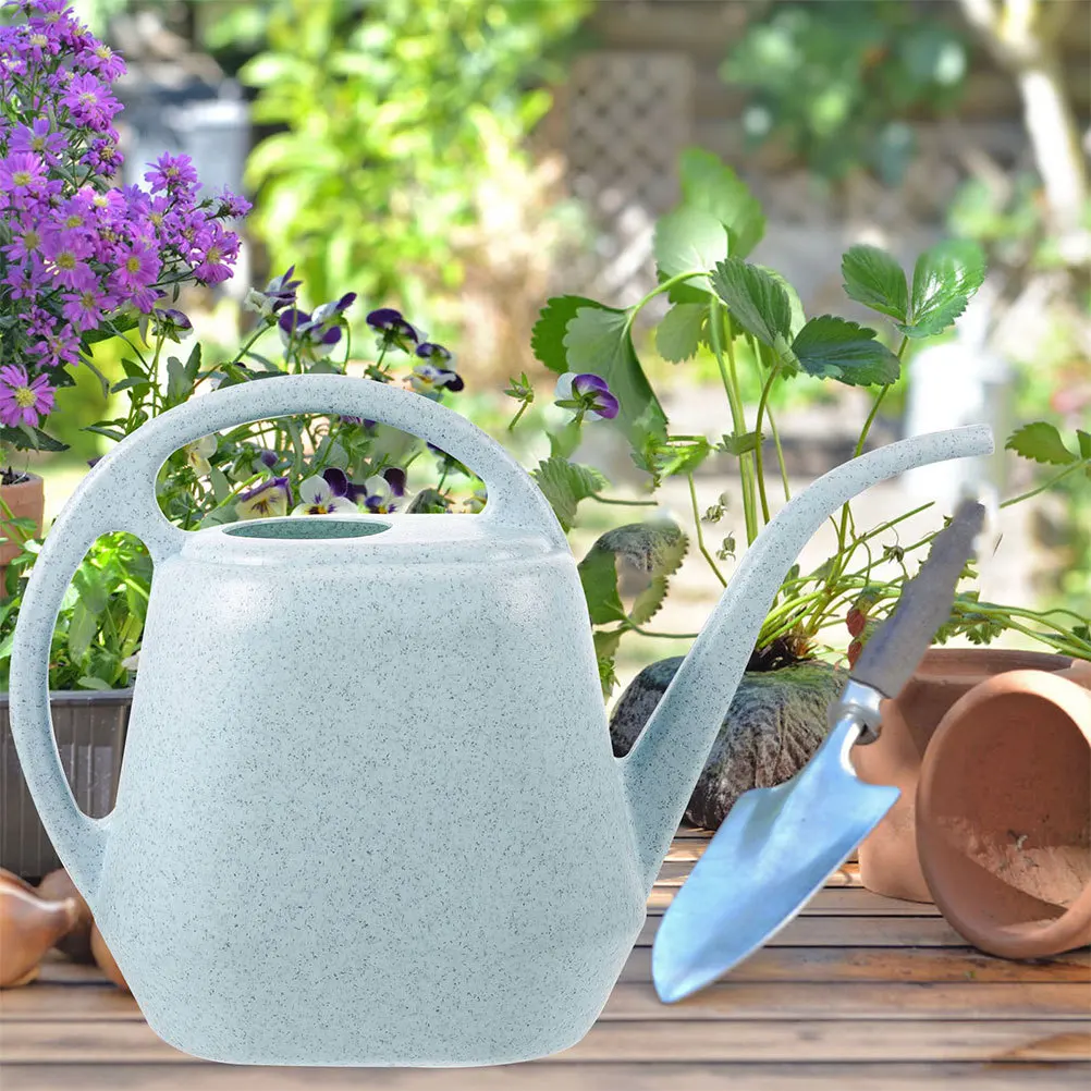 غلاية سقي الزهور البستنة، علبة سقاية محمولة، مقبض مريح، صناعة متقنة، سعة واسعة، لمسة نهائية حديثة #4