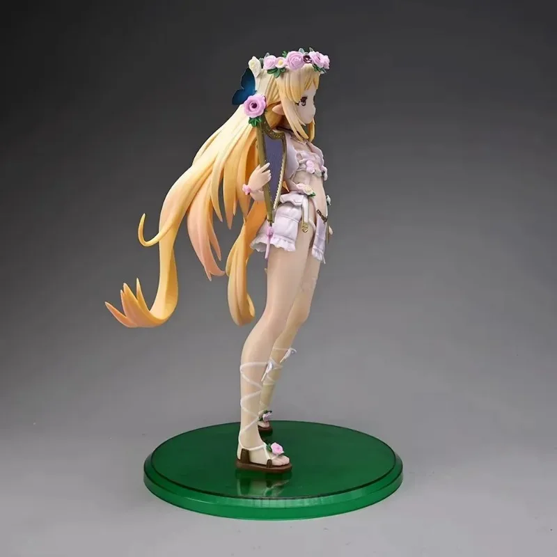 Figuras de acción de Anime Merum Elf Village Atsumi Melum, estatua linda de PVC, juguetes de adorno, regalos, 24cm