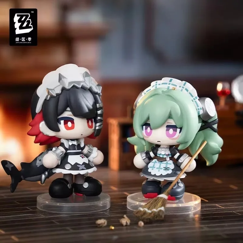 2026 Neue Offizielle Original Zenless Zone Zero Tiny Agents Serie Komplette Blindbox PVC Chibi Anime Figuren Geschenkset