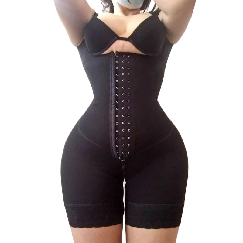 Women\'s Corset Thigh Double Compression Abdomen Reducing Girdles Woman Waist Trainer Body Shaper Butt Lifting Bodysuit