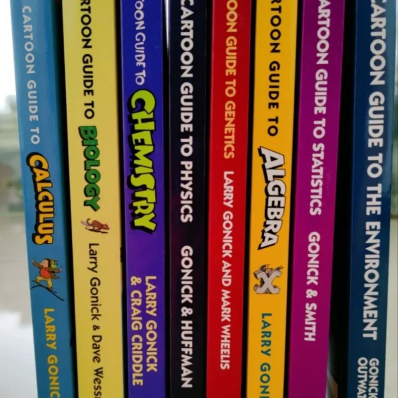 Comic Series Full Set of 8 Vivid Comic Book Situation Interpretation