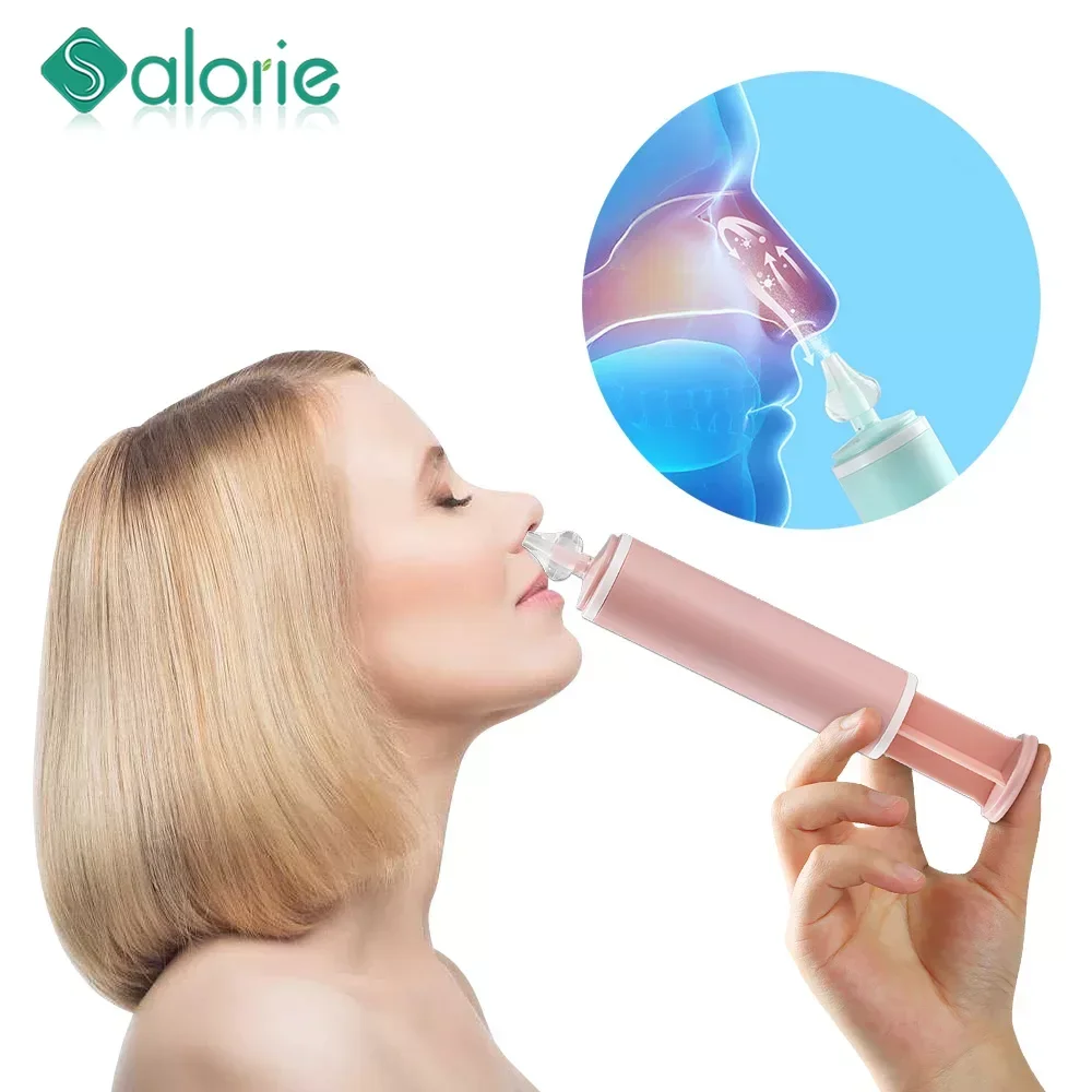 Portable Needle Tube Nasal Aspirator Syringe Nose Cleaner Rhinitis Nasal Washer Nasal Irrigator Washing for Child Baby Adult Kid