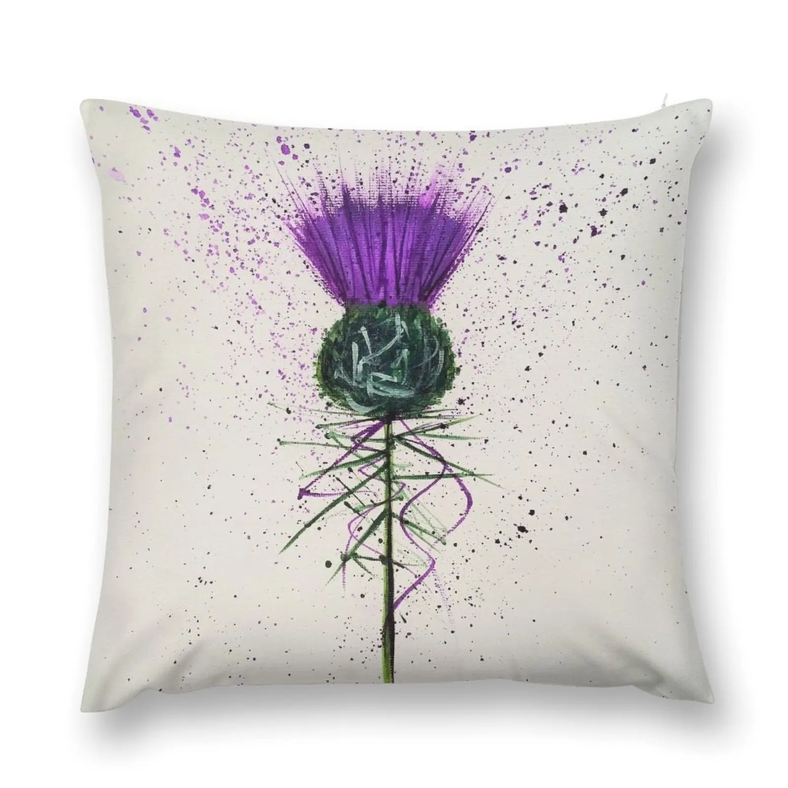 Purple Thistle Elegant style Throw Pillow Sofa Cushions Christmas Pillows Sofa Covers For Living Room pillow